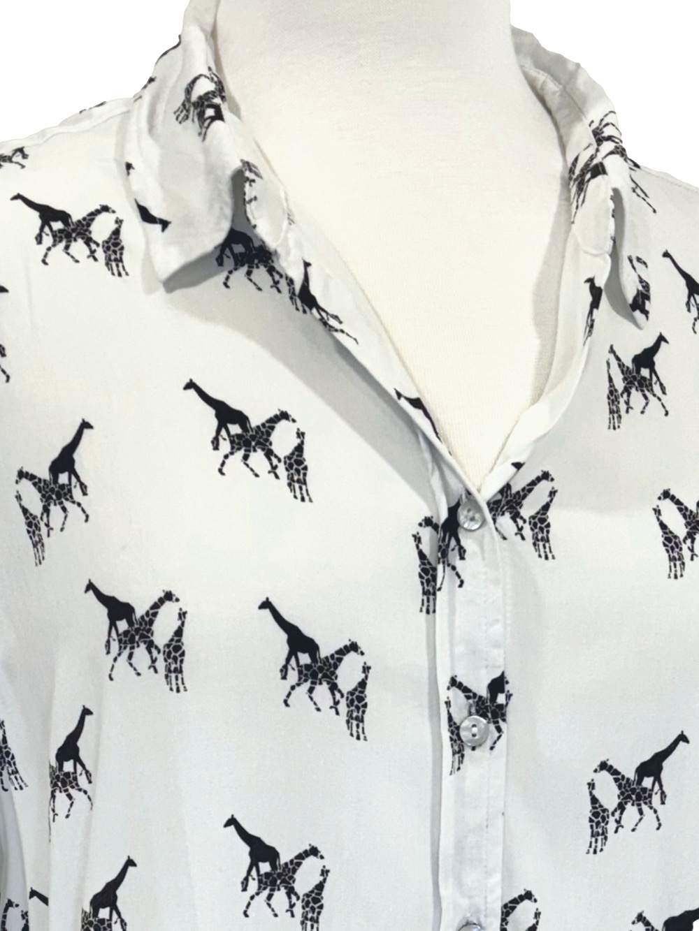 Jane & Delancey giraffe family shirt